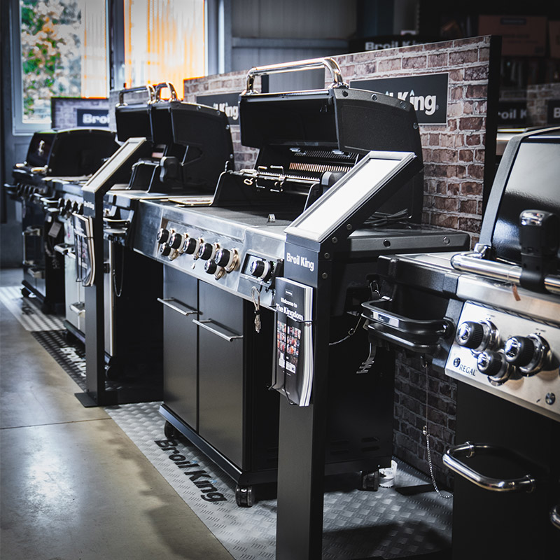 Bild von einem Gasgrill