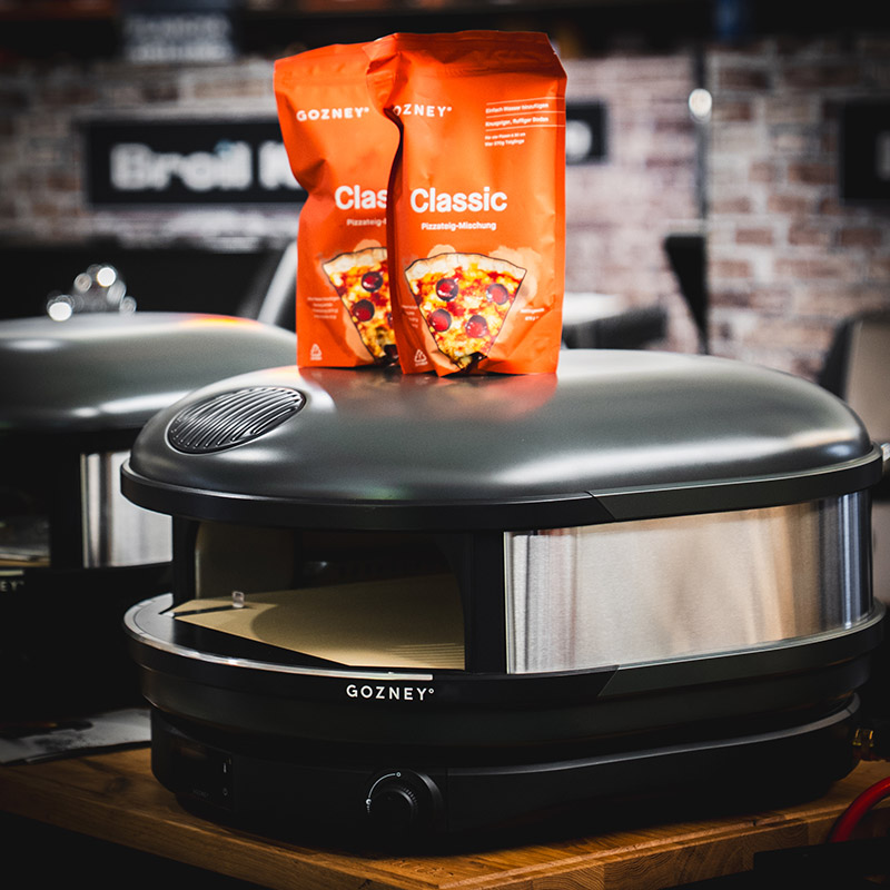 Bild von einem Pizzaofen